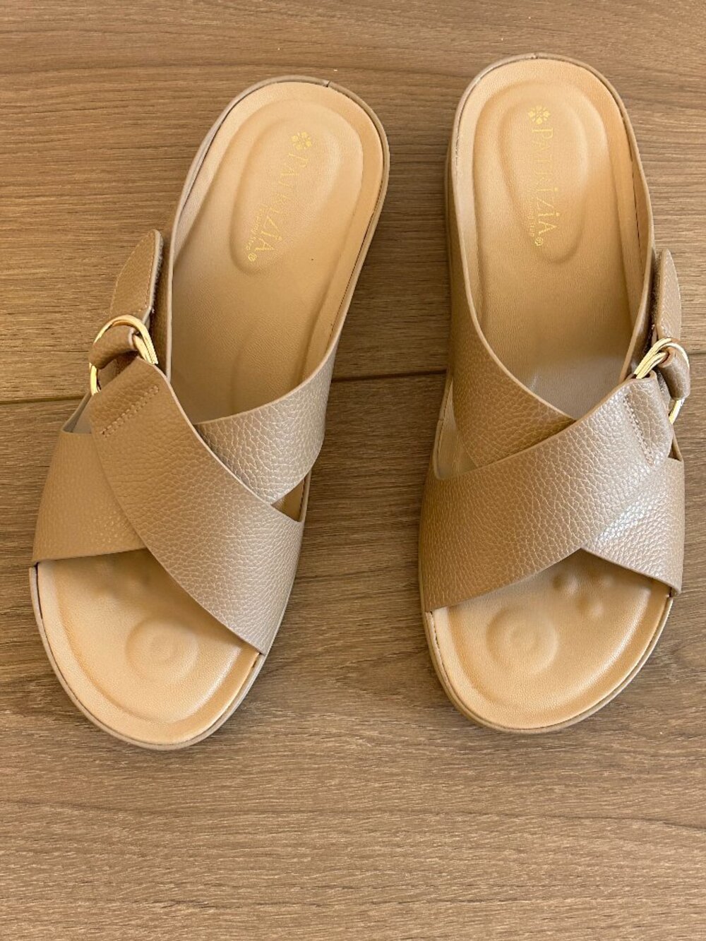 Patrizia Rutha Slide Sandal - Beige